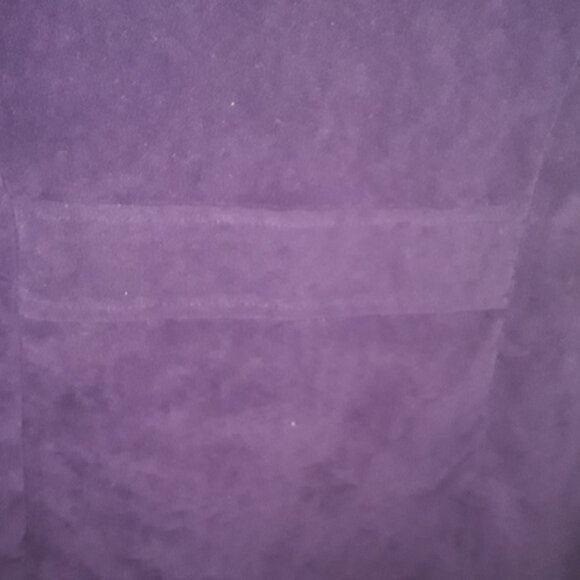 CATO SZ 8 Purple Suede Jacket & Midi Skirt Suit Set Business Career Soft! - Picture 5 of 12